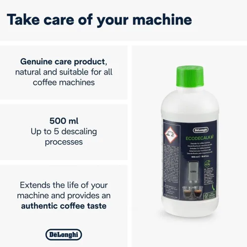 Vista 3 de De'Longhi EcoDeCalk - Descalcificador de café natural grande