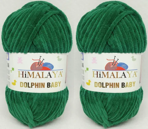Vista 24 de Himalaya Dolphin 80301 - Ovillo de lana para tejer, 2 madejas, 264 yardas, 2 x 3.53 oz (80301)