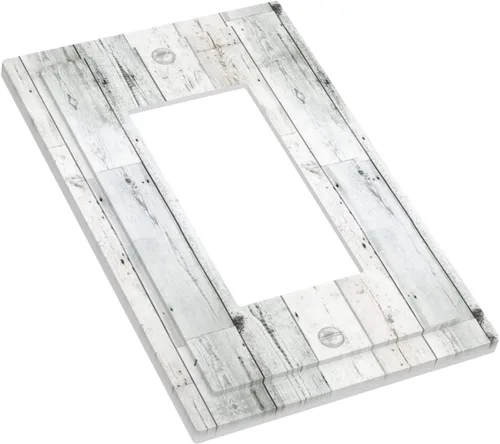 Vista 379 de Placa de Interruptor de Luz Azul de 1 Gang, Placa de Pared Decorativa de Palanca Individual, Cubierta de Placa de Pared de Palanca, Placa Frontal