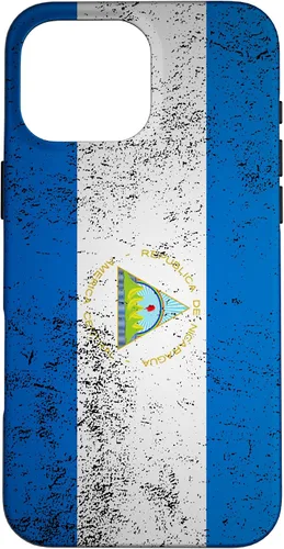 Vista 19 de Funda de regalo para iPhone 17 con diseño de bandera de Nicaragua de Grunge