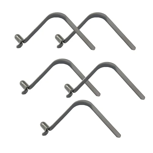 Vista 6 de UP100 50 clips de botón de acero inoxidable de 4 a 0.354 in, resorte a presión para entornos húmedos con requisitos elásticos para toldo, camping
