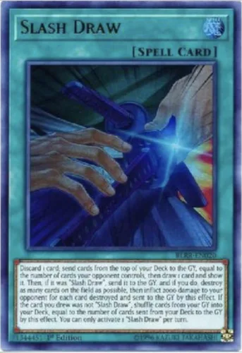 Vista 2 de Yu-Gi-Oh! - Juego de 3 sorteos - BLRR-EN020 - Ultra raro - 1 edición - NMM