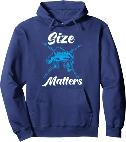 Vista 4 de Fishing Size Matters - Fishing Size Matters Pullover Hoodie