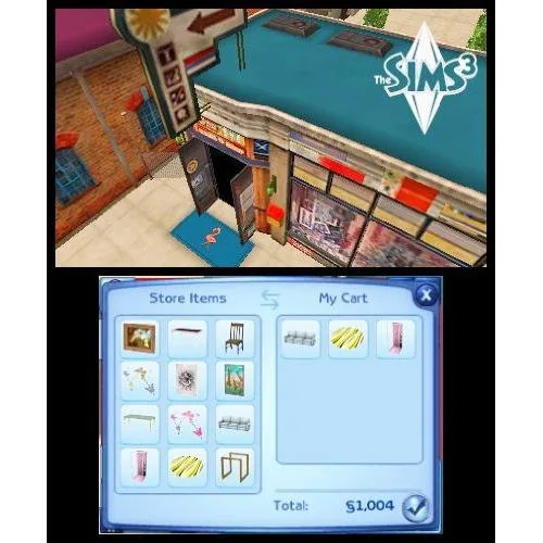 Vista 5 de The Sims 3 - Nintendo 3DS