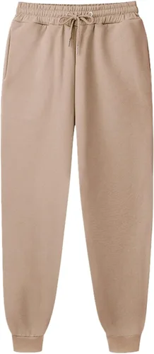 Vista 4 de Pantalones deportivos para mujer, con cordón en la parte inferior, cintura elástica, pantalones deportivos para gimnasio, atletismo, yoga