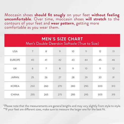 Vista 6 de Minnetonka Mocasines de piel de ciervo doble suela suave para hombre, Piel de ciervo natural.