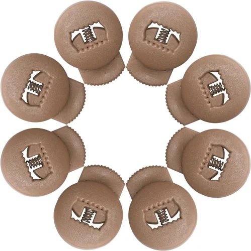 Vista 8 de Cerraduras para guantes, paquete de 8 cerraduras de encaje para guantes de béisbol, no requieren más nudos, ajuste universal para guantes de béisbol