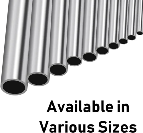 Vista 5 de Eoiips Tubo de Acero Inoxidable 304 de 1" OD, Tubería Sin Costura de Acero Inoxidable 304 Engrosada Tubo de Metal Redondo, Tubo Recto de Metal