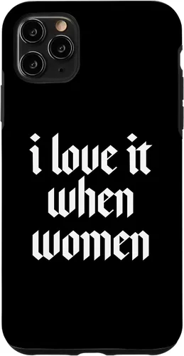 Vista 13 de Love it When Women Subtle Lesbian Funny Minimal Bi Pride Gay Case for iPhone 16