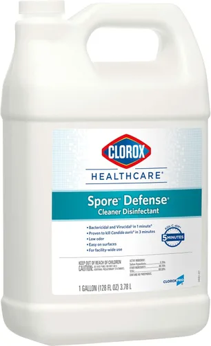 Vista 10 de Clorox Healthcare - Limpiador desinfectante de defensa de esporas, botella de repuesto de sistema cerrado, 128 onzas líquidas