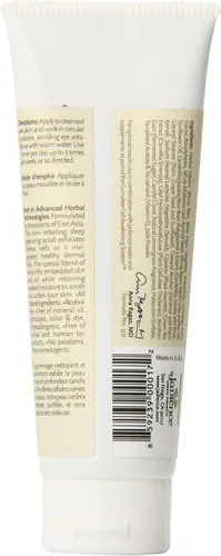 Vista 2 de Jadience Exfoliante exfoliante de albaricoque – Elimina puntos negros, espinillas y cicatrices del acné – Limpiador facial y de espalda propenso al