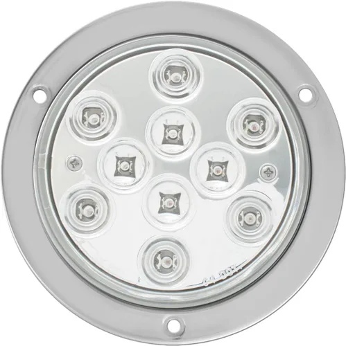 Vista 3 de Grand General 76850 - Luz LED (4 pulgadas Mega 10 Plus Am/Am con montaje en brida SS y coleta), 1 paquete