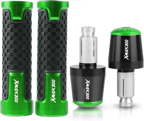 Vista 20 de Motorcycle for Y&AMAHA XMAX300 All Years Xmax 300 2017 2018 2019 2020 2021 Motorcycle 7/8'' 22mm Hand Handle Grips Handlebar Grip Ends Plug