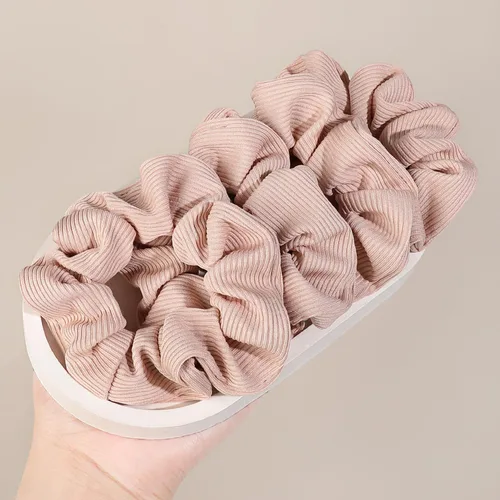 Vista 18 de Lazos pequeños para el cabello para mujer, para cabello grueso o fino, sin arrugas, soporte para cola de caballo sin dañar tu cabello 10 suave