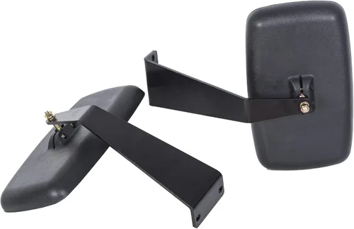 Vista 9 de Conjunto de espejo de tractor con brazos fijos de repuesto para DM2455000 compatible con John Deere 5000 y 6000