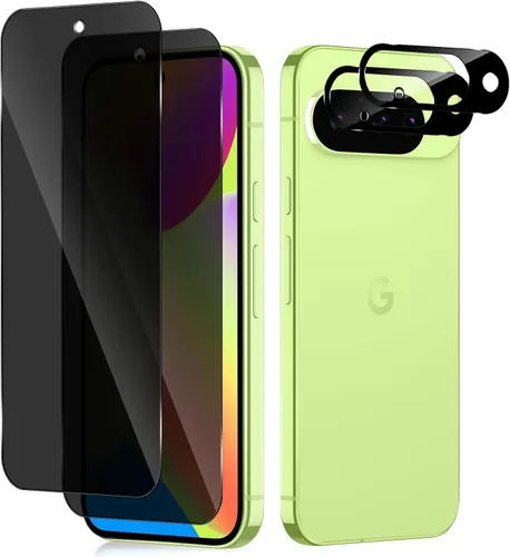 Vista 9 de Privacy Screen Protector for Samsung Galaxy Z Fold 8 Lens Protector [2+2] 9H Hardness Tempered Glass Protective Film + Camera Lens Protector