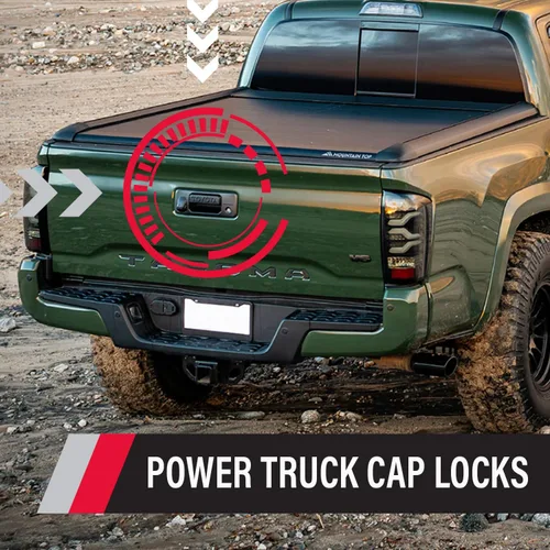 Vista 2 de Pop & Lock PL9772 Kit de cerradura de entrada sin llave remota para tapa de camión y cubierta de tonneau