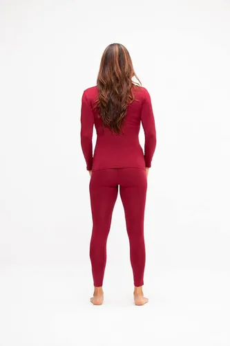 Vista 2 de DEVOPS Conjunto de ropa interior térmica para mujer
