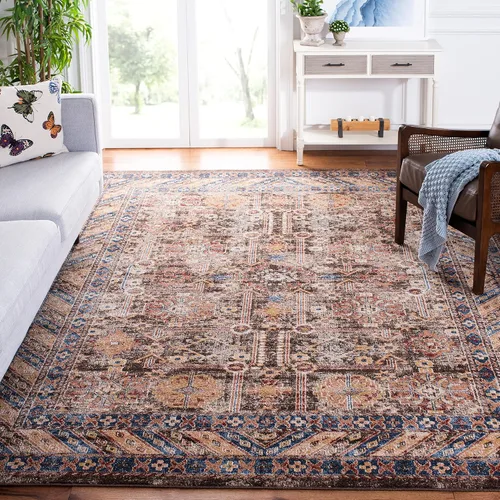 Vista 18 de SAFAVIEH Bijar Collection BIJ653B - Alfombra tradicional oriental, envejecida, no desprende pelusa, 2 pies 3 pulgadas x 10 pies, color azul
