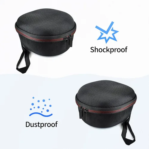 Vista 3 de Carcasa rígida a prueba de golpes Bolsa de almacenamiento protectora para Howard Leight Impact Sport Electronic Shooting Earmuff