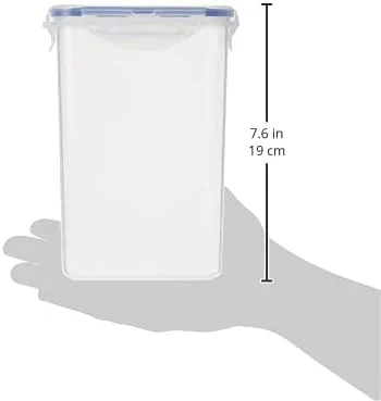 Vista 8 de Lock & Lock Almacenamiento de alimentos rectangular hermético, Sencillo