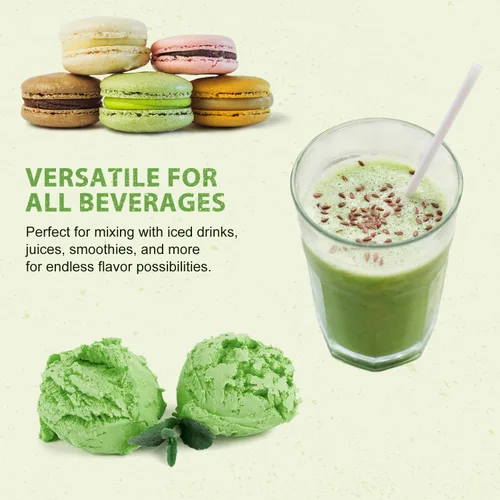 Vista 9 de Soeos Polvo de Matcha Orgánico, Polvo de Té Verde Matcha, 2 oz (57g), Matcha Japonés Rico en Antioxidantes para Lattes, Batidos y Hornear, Bolsas
