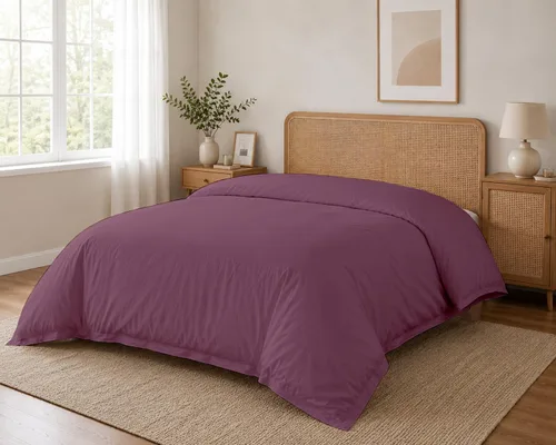 Vista 17 de SLEEP-NEST Funda de edredón individual de 68 x 90 pulgadas, 1 pieza, 100% algodón, suave y transpirable, ropa de cama individual, cierre