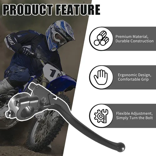 Vista 3 de Palanca de embrague y manija de freno izquierda para 98cc 196cc 6.5HP 5.5hp Coleman CT200U BT200X Trail 200 CC100X CT100U Baja Motovox Mini Bike CRF