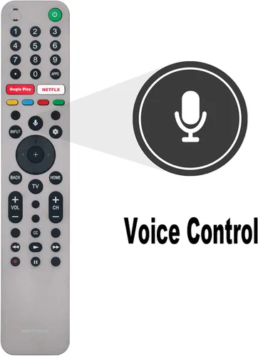 Vista 5 de Allimity RMF-TX611U RMFTX611U Control remoto de comando de voz de repuesto compatible con Sony Z8H Full Array LED 8K HDR Bravia LCD TV XBR-75Z8H