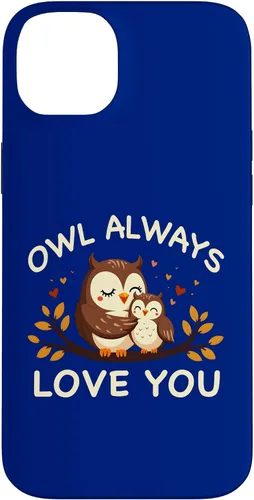Vista 15 de Owl Always Love You Mon, Parent Endearing Touching Moment Case for iPhone 17