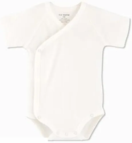 Vista 2 de Conjunto de ropa de kimono de manga corta para bebés y niñas de algodón a presión lateral para bebé