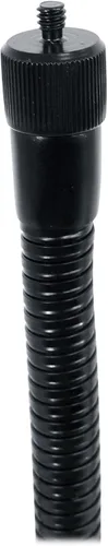 Vista 9 de Rockville RDMS7 Soporte de micrófono de escritorio con cuello de cisne de 11.8 pulgadas, base pesada, clip de micrófono, adaptador de cámara web