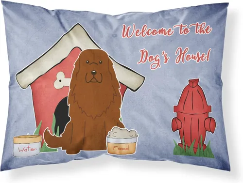 Vista 95 de Caroline's Treasures BB2515PILLOWCASE Between Friends Appenzeller Sennenhund - Funda de almohada de tela estándar, ligera, súper suave, fácil