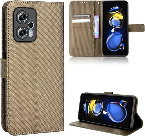 Vista 9 de Funda para Xiaomi Redmi Note 11T Pro 5G Funda de cuero, Funda para Xiaomi Redmi Note 11T+Pro 5G Funda de cuero, Funda de cuero PU para Xiaomi Poco