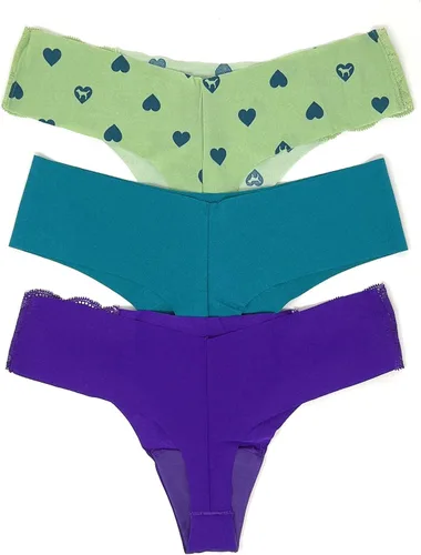 Vista 2 de Victoria's Secret PINK Tanga Panty - Juego de 3