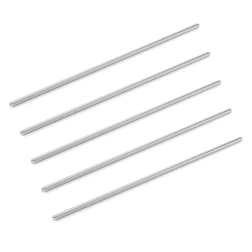 Vista 8 de TAISHER 2 varillas de acero inoxidable 304 totalmente roscadas, tornillo roscado largo de 1/2 "-13 de 12 pulgadas de longitud, roscas de mano derecha