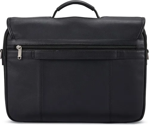 Vista 2 de Samsonite Aleta de cuero clásico Negro
