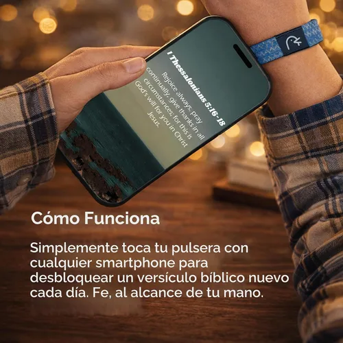 Vista 4 de Yappy Las Pulseras Originales de Versículos Bíblicos, Pulsera de Versículos Bíblicos Diarios para Inspiración Diaria Personalizada Toda la gloria a