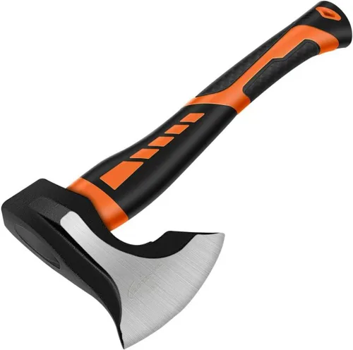 Vista 8 de Mazo Divisor de Madera de 15" - 2.5 lb. Mazo Divisor, Hacha de Campamento para Leña, Mango Antideslizante que Absorbe Impactos - Hacha Divisora