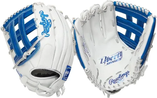 Vista 6 de Rawlings Guantes de sóftbol Liberty Advanced COLORSYNC Series Fastpitch Tamaños 11.75 a 13 pulgadas Múltiples estilos