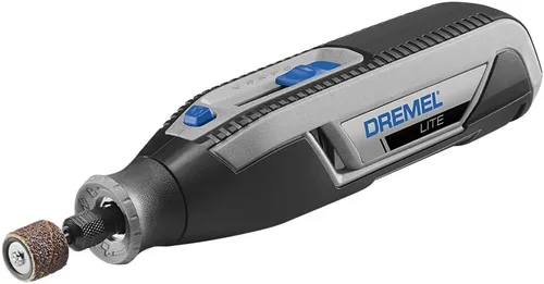 Vista 3 de Dremel Lite 7760 N/10 - Herramienta rotativa inalámbrica con batería de 4V Li-Ion, velocidad variable, multipropósito, Kit de herramientas rotativas