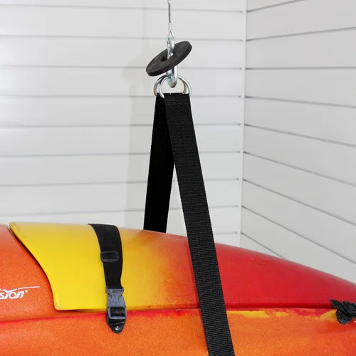 Vista 6 de 66064K - Elevador doble para kayak y canoa, color negro
