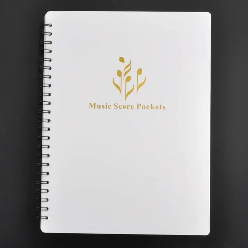 Vista 9 de Archivo de partituras de música, carpeta de almacenamiento de papel, carpeta de espectro de cambio creativo A4, tamaño carta, carpeta de partituras