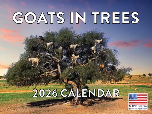 Vista 27 de Calendario mensual de pared de alpaca 2025 Fabricado en Estados Unidos