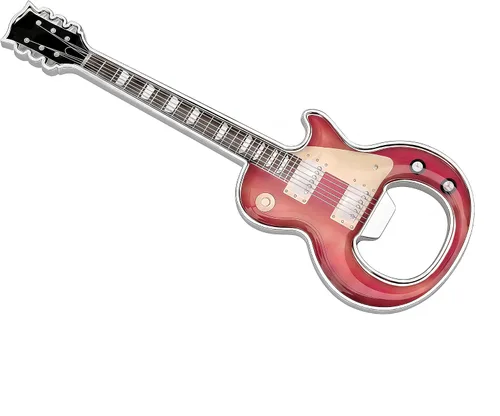 Vista 8 de 1 pieza/set abrebotellas de cerveza con forma de guitarra, regalo para amantes de la música y la guitarra, utensilios de cocina para bebedores