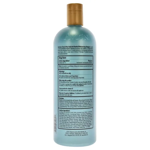 Vista 2 de Avlon Kera Care Dry and Itchy Scalp Champú hidratante anticaspa unisex, 32 onzas