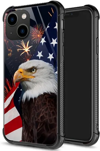 Vista 63 de ZHEGAILIAN Funda para iPhone 14 Pro, protección de grado militar, esquinas a prueba de golpes, funda antiarañazos para iPhone 14 Pro, bandera vieja
