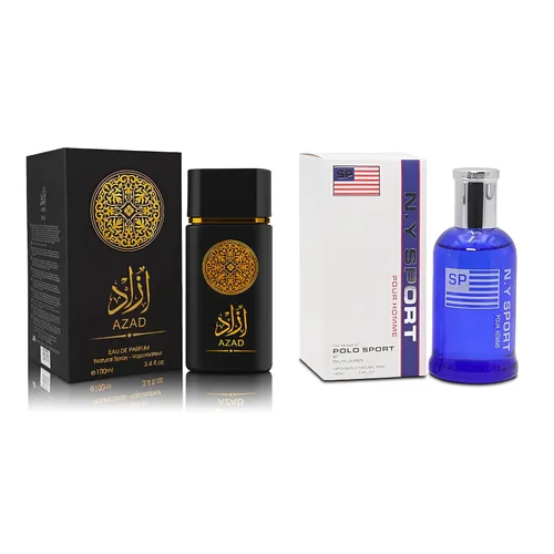 Vista 33 de Set de Perfume para Hombre AZAR, 2 x 100ml Eau de Parfum Fragancia Especiada y Amadeirada con Tabaco, Café y Vainilla Aroma Audaz y Sofisticado