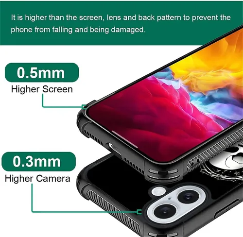 Vista 196 de Funda compatible con iPhone 15, diseño de elefantes africanos, diseño increíble a prueba de golpes, antiarañazos, carcasa trasera de policarbonato