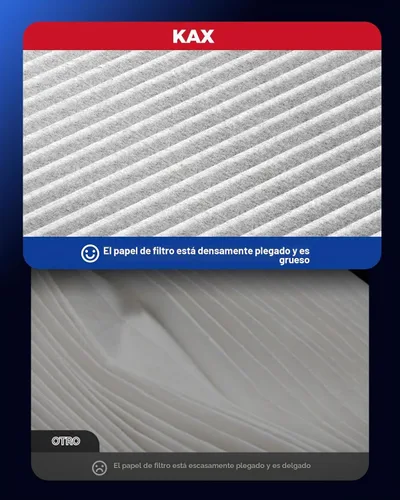 Vista 9 de KAX CF10545 - Filtro de aire de cabina HEPA para Nissan Versa 2007-2011
